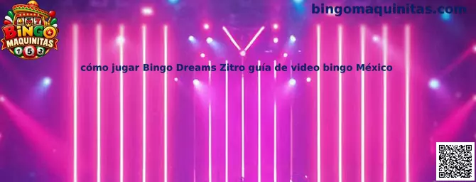 Imagen ilustrativa de Bingo Dreams de Zitro para aprender a identificar los cartones y las funciones del video bingo