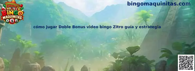 Referencia visual para conocer cómo jugar Doble Bonus, el video bingo de Zitro, con cartones y funciones de premios.