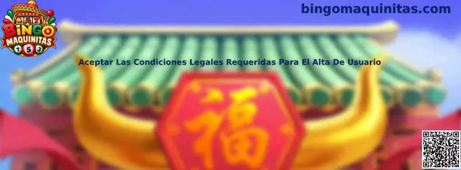 Aceptar condiciones legales requeridas para el alta de usuario