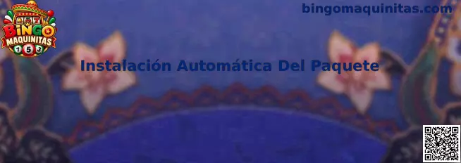 Instalación Automática Del Paquete en Bingo Maquinitas