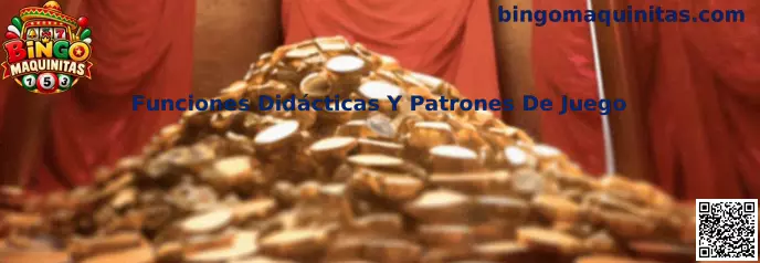 Ilustración de las funciones didácticas y los patrones de juego en un simulador de Bingo Maquinitas