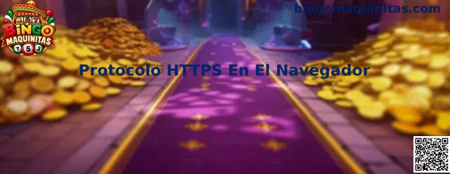 Ilustración del Protocolo HTTPS En El Navegador y los elementos de seguridad de una conexión web