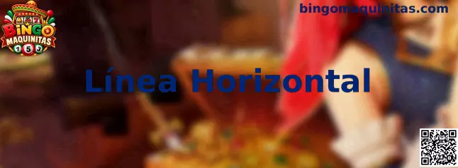 Patrón de Línea Horizontal en cartones de video bingo digital