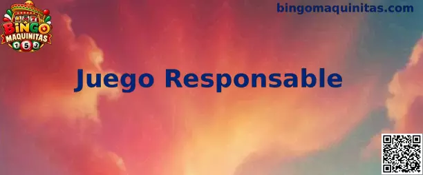 Información de Juego Responsable de Bingo Maquinitas