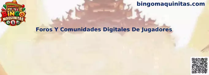 Foros Y Comunidades Digitales De Jugadores en Bingo Maquinitas